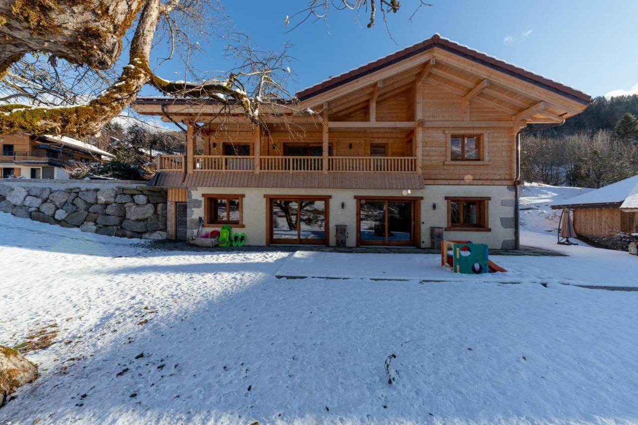 Les Picaillons - Le Chalet Les Villards-sur-Thônes Exterior photo